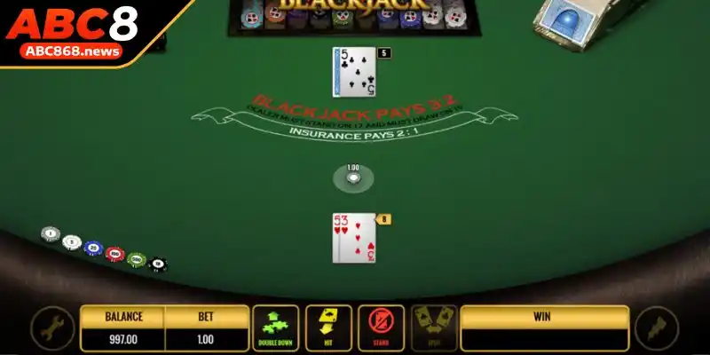 Thử sức cùng Blackjack trực tuyến