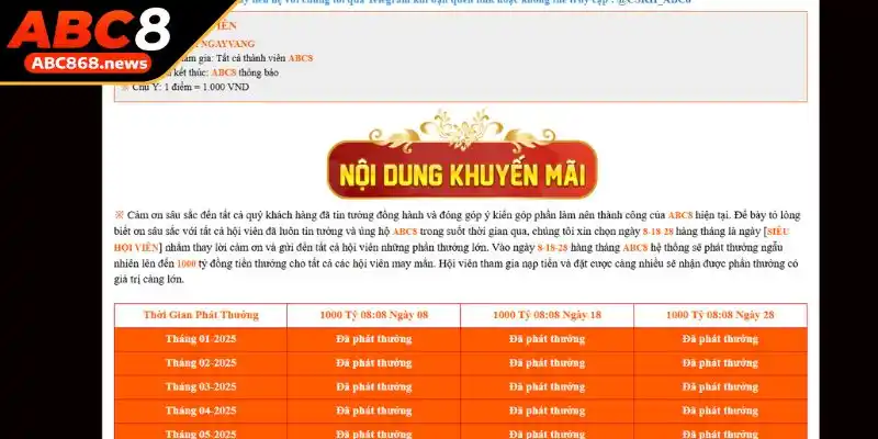 Ngày vàng tri ân hội viên