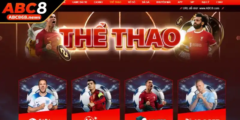 Khám phá sảnh cá cược Thể Thao ABC8